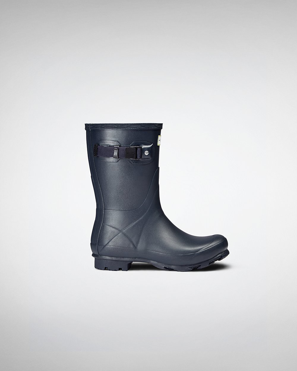 Galochas Curtas Hunter Feminina Azul Marinho - Norris Field - 20QXYLBKF